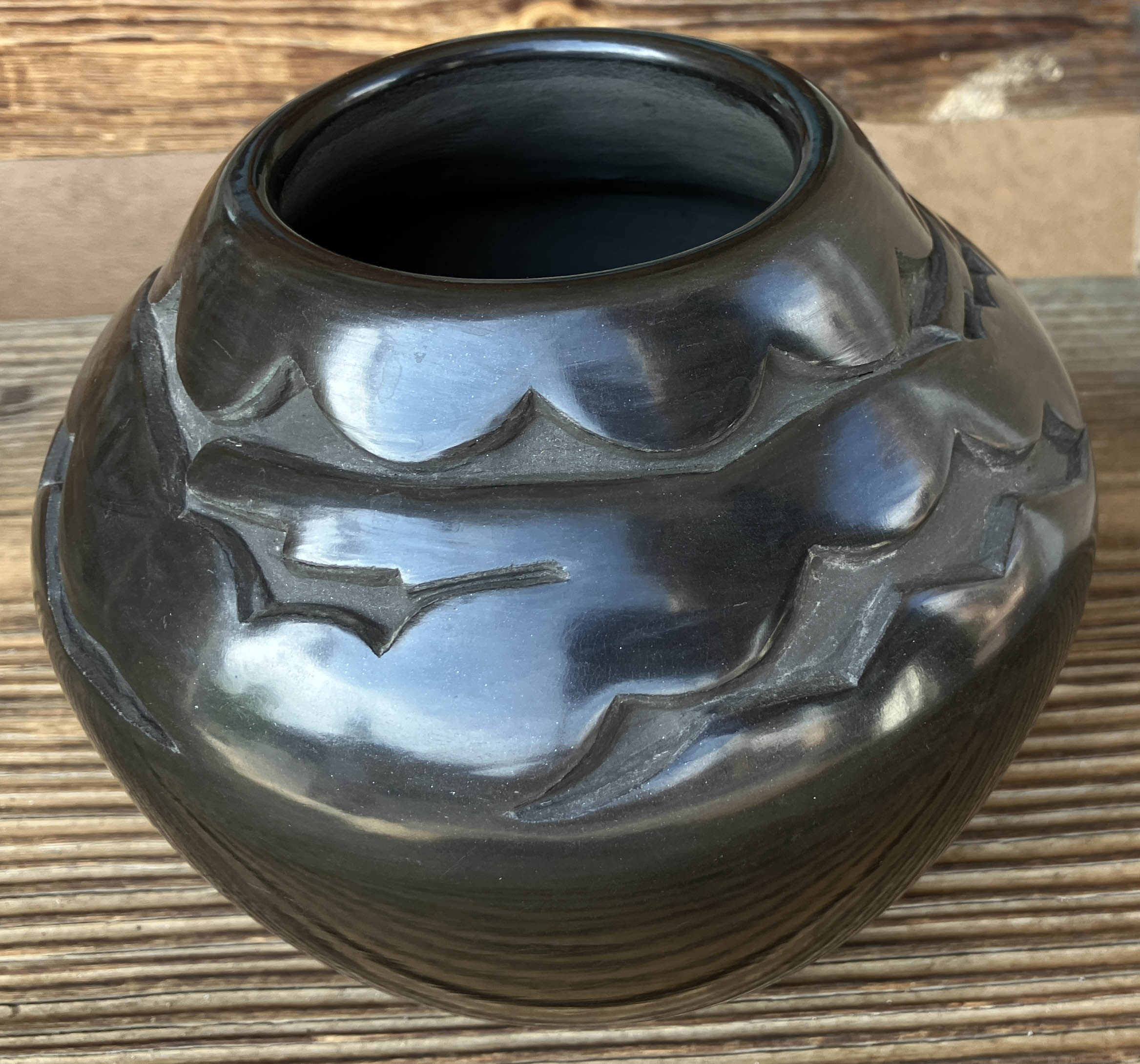 Grace Medicine Flower | Santa Clara Pueblo Potter | Penfield Gallery of Indian Arts | Albuquerque, New Mexico